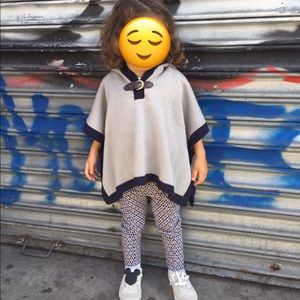 Janie and Jack toddler poncho